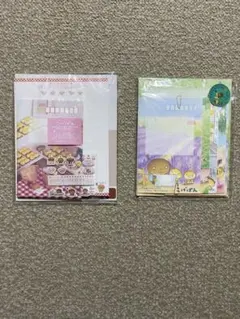 平成レトロ　サンエックス　こげぱん　レターセット２点まとめ売り
