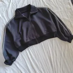 AZUL BY MOUSSY ライントラックジャケット 黒 Fサイズのサムネイル