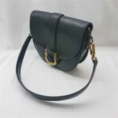 チャールズ＆キース CHARLES & KEITH サドルバッグ ブラック系