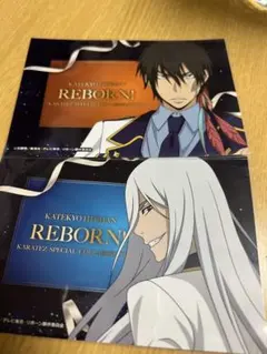 家庭教師ヒットマンREBORN カラ鉄 ブロマイド XANXUS スクアーロ