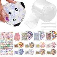 風船用ナノテープセット DIY魔法両面テープ 両面ナノテープ マスキングテープ