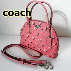 美品★COACH　ミニドームサッチェル 2wayハンドバッグショルダーバッグ