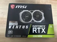 MSI GeForce RTX 2060 SUPER VENTUS 8GBのサムネイル