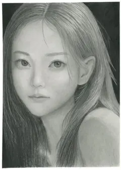 Captivating Gaze（魅惑の視線）(A4サイズ)(額なし)のサムネイル