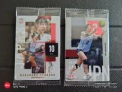 バレーボール女子日本代表 中川つかさ 荒木彩花 トレーディングカード