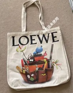 新品 ロエベ クラブテッドワールド ノベルティ トート loewe ジブリ