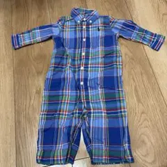 Ralph Lauren ベビー カバーオール チェック柄