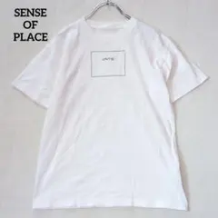 センスオブプレイス Tシャツ 半袖 プリント ホワイト ベーシックのサムネイル