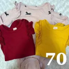 フリル ロンパース