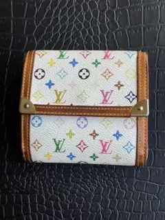 Louis Vuitton マルチカラー 二つ折り財布