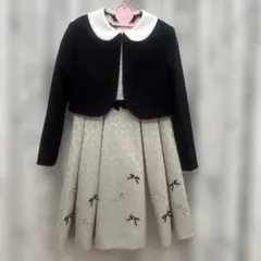 petit mainプティマイン フォーマルワンピース　130cm 卒園 入学式