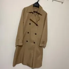 GU ベージュ トレンチコート S