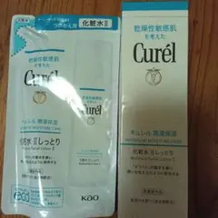 【2点セット】キュレル 潤浸保湿 化粧水 II しっとり 本体+つめかえ用のサムネイル