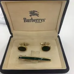 Burberry カフスとネクタイピンセット