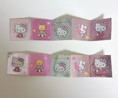 ハローキティ シール ５枚セット×2 キティちゃん 平成女児 サンリオ シール