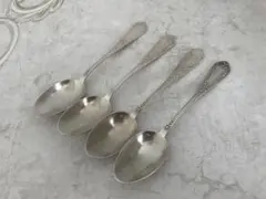 SILVER 950 刻印 スプーン 5点セット 重量約90g 銀食器 銀細工 - メルカリ