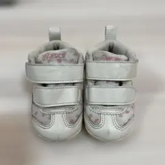 アシックス asics スクスク 12.5 ベビーシューズ ホワイト/ピンク