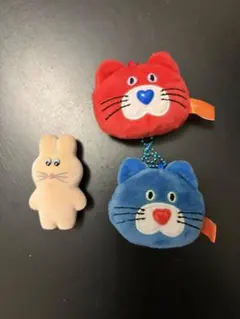 mojojojo フェイスマスコット　ネコ2個セット&むにゅ