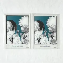 僕のヒーローアカデミア 箔入りアクリルカード 轟焦凍＆荼毘 2枚セット