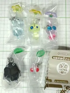 ピクミン　めじるしアクセサリー2　5種