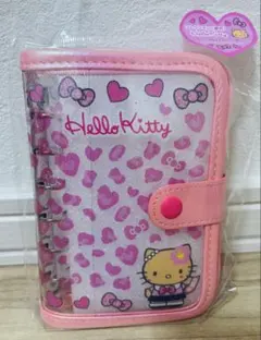 【新品未使用！】ハローキティ　シールバインダー　シール帳　コギャル　ピンク