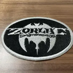 レア　当時物　zorlac ゾーラック　刺繍ワッペン