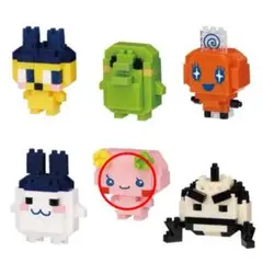 ナノブロック　ミニナノ　たまごっち　ふらわっち