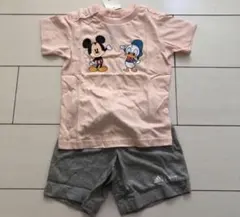 定価3289円 新品　adidas×Disney 上下セット　サイズ70のサムネイル