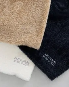 COCODEAL ノベルティ ボアバッグ モカブラウン