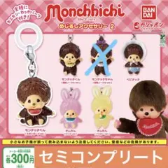 モンチッチ めじるしアクセサリー2 ガチャ セミコンプリート