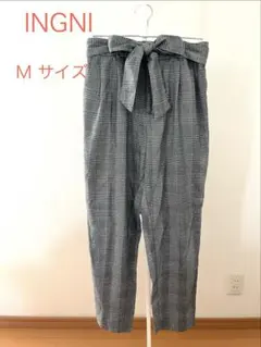 INGNI パンツ　チェック柄　Mサイズ