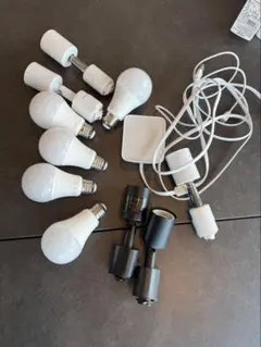 SwitchBotスマート電球5個Hub Mini＋ダクトレール用ソケットセット
