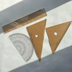 三角定規・分度器セット