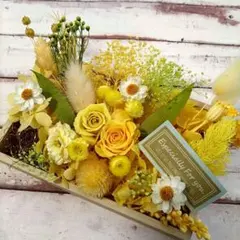 ハーバリウム花材セット　ローズ2輪入り