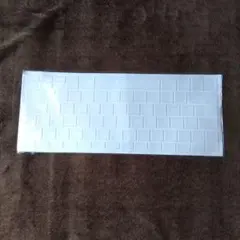 Mac対応 キーボードカバー 透明 シリコン【US英語配列】未使用品