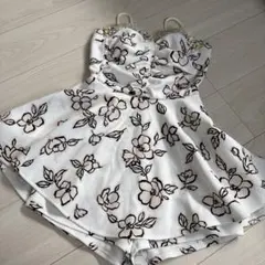 snidel 花柄フレアスカートセットアップ