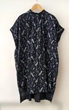 新品⭐︎タグ付き】marble SUD 金魚刺繍 半袖ブラウス チュニック