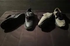 【2足セット】MMY ミハラヤスヒロ レザースニーカー＋ナイジェルケーボンコラボ