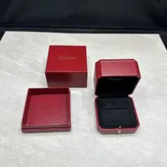 カルティエ　リングケース　空箱　指輪入れ　レッドボックス