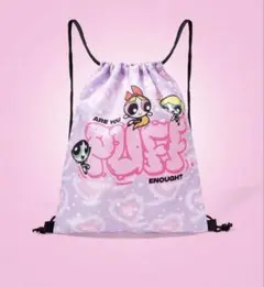 パワーパフガールズ 巾着バッグ ナップサック