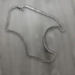 LUCKY JOHN シルバーチェーン ネックレス C-125 50cm - メルカリ