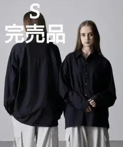 【CLEL】リングスナップルーズシャツ