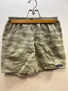 2018年 Patagonia パタゴニア バギーズショーツ 迷彩 グレー M