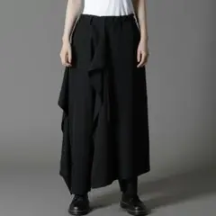 【極希少】Y's YOHJI YAMAMOTO 変形デザイン ラップパンツ 極希少】Y´s YOHJI YAMAMOTO 変形デザイン ラップパンツ