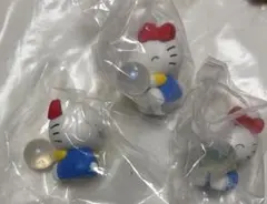 サンリオキャラクターズ きらっととんでいけしゃぼん玉 キティ セット ガチャ
