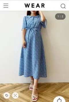 earth music&ecology　レトロワンピース