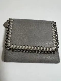 ステラマッカートニー　グレー 二つ折り財布