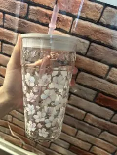 STARBUCKS 桜の花柄タンブラー 473mL