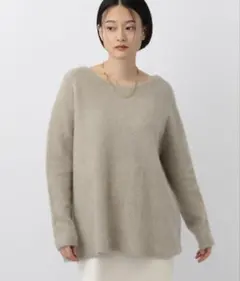 apart by lowrys CNラクーンコン 2WAYニット