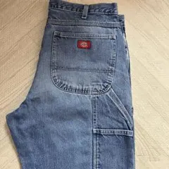 ディッキーズ ペインターパンツ　ワークパンツ　デニム　36×34